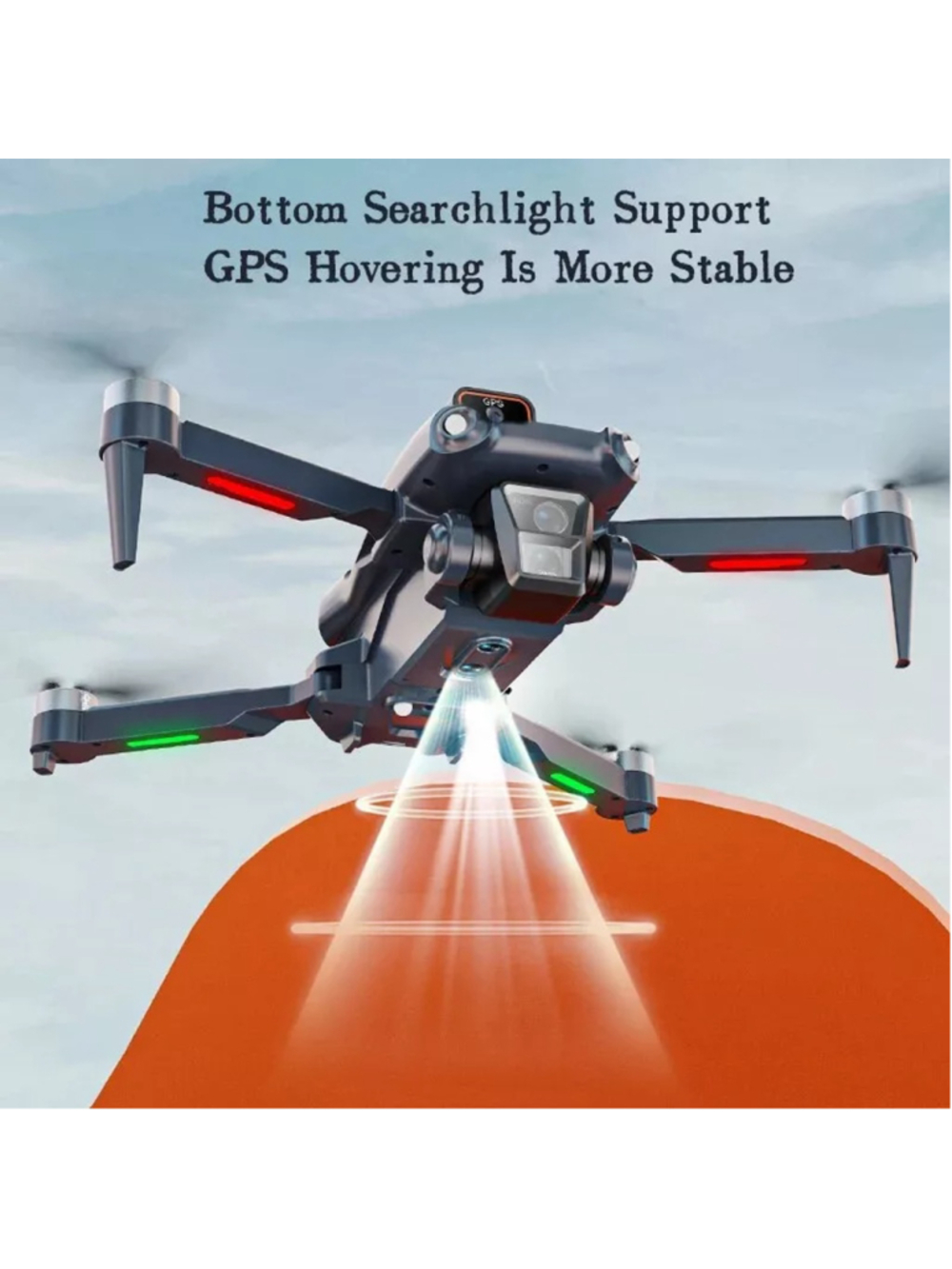 8K HD Dual Camera Drone with Brushless Motor and Obstacle Avoidance – Foldable Q